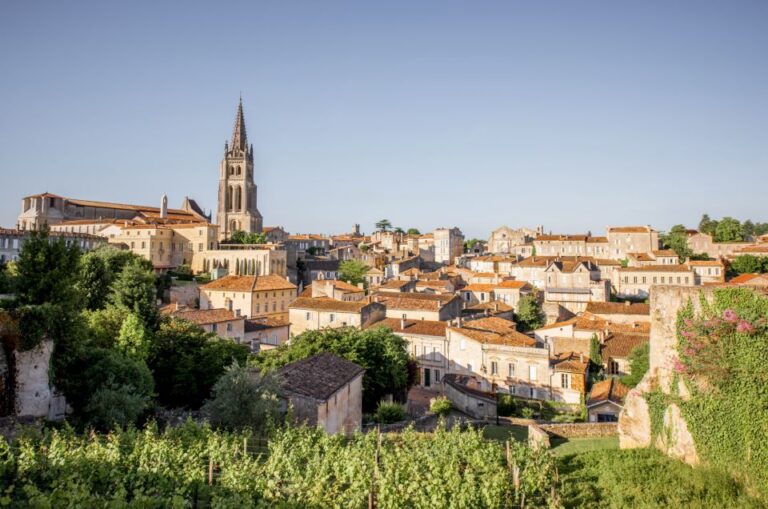 From Bordeaux: Saint Émilion Half Day Trip With Wine Tasting Exploring The Medieval Village