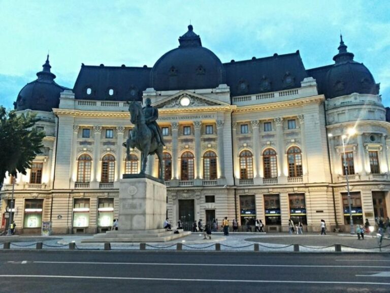 From Constanta: Private Day Trip To Bucharest With Museums Tour Overview