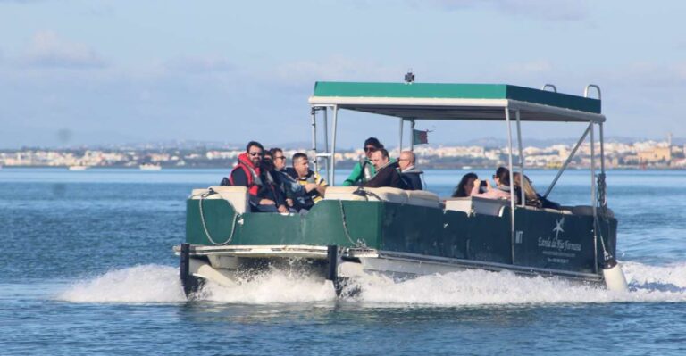 From Faro: 4 Stops, 3 Islands In Ria Formosa Catamaran Tour Tour Overview