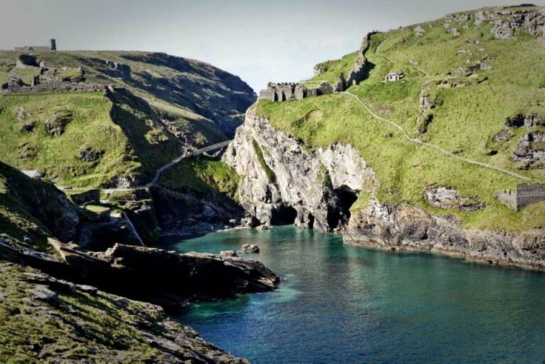 From Glastonbury: Tintagel Land Of King Arthur & Merlin. Tintagel Home Of Legends