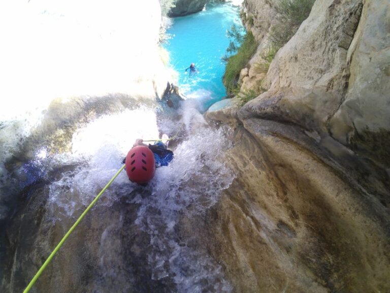 From Granada: Río Verde Canyoning Tour Tour Overview