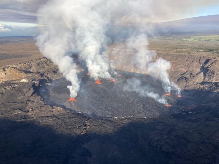 From Kona Volcanoes & Waterfall Tour In A Small Group Exploring Volcanoes National Park