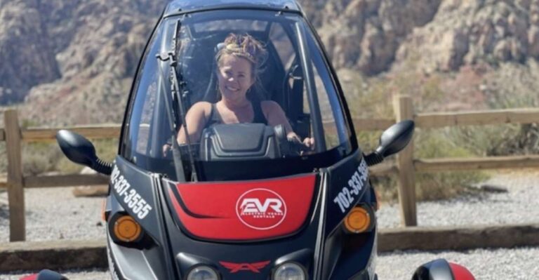 From Las Vegas: Red Rock Electric Car Self Drive Adventure Overview Of The Adventure