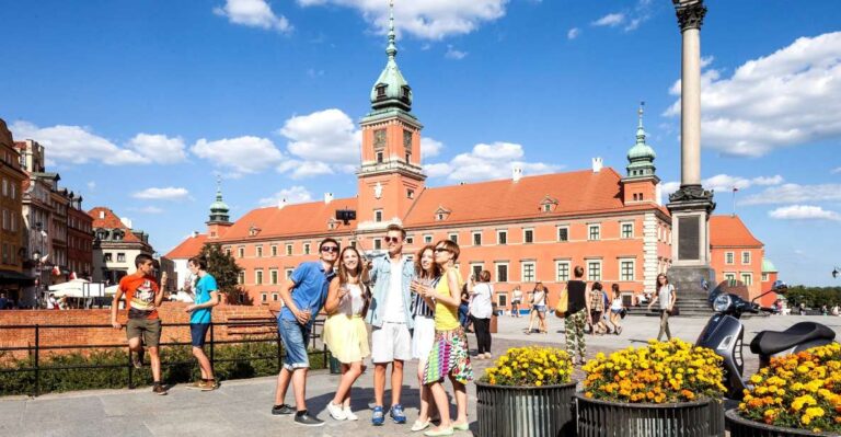 From Lodz: Warsaw City Private Guided Day Trip Exploring Old Town Unesco Site