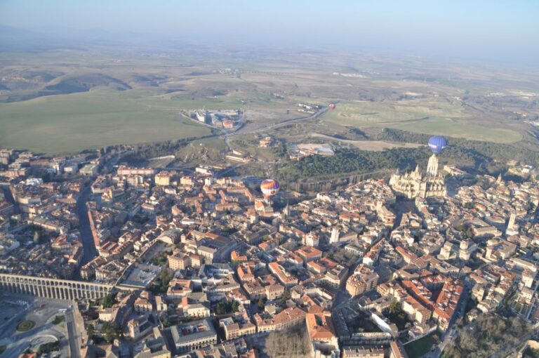 From Madrid: Hot Air Balloon Over Segovia With Transfer Overview Of The Hot Air Balloon Tour