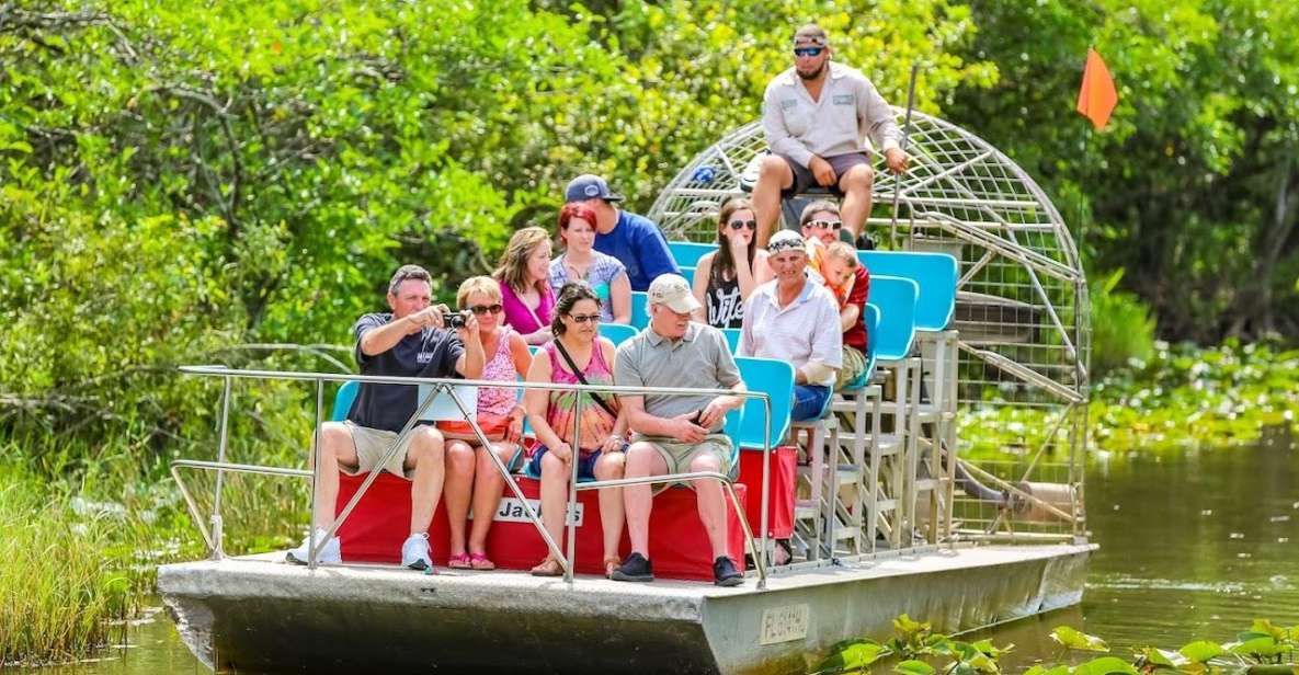 From Miami: Everglades Wildlife Show, Airboat & Bus Transfer - Tour Overview