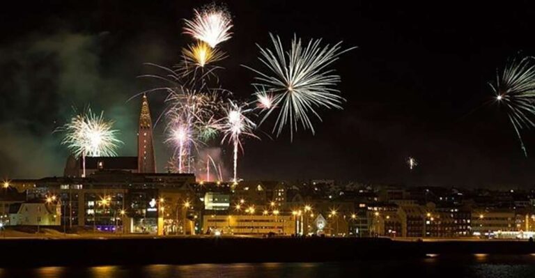 From Reykjavik: New Years Fireworks By Boat Overview Of New Years Eve Tour