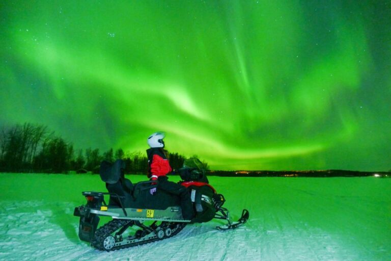 From Rovaniemi: Searching Aurora With Snowmobile Activity Overview