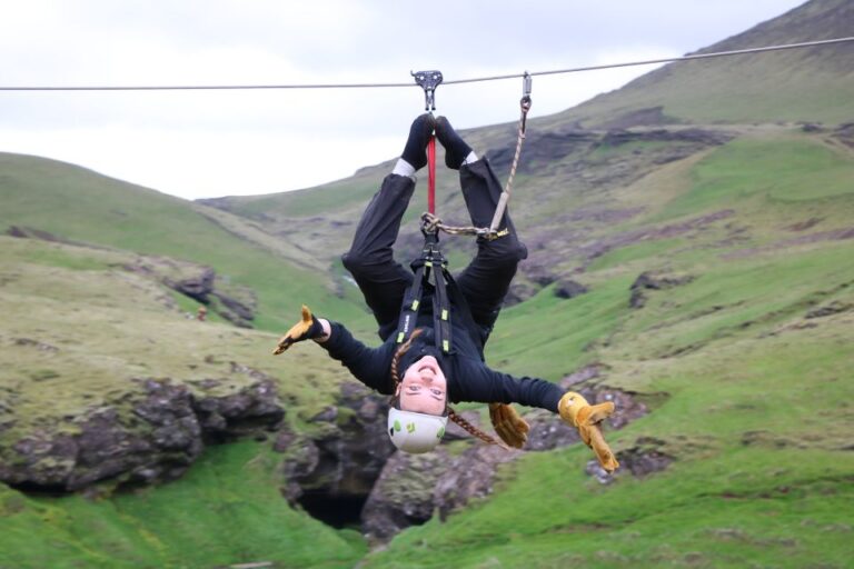 From Vík: Zipline And Hiking Adventure Tour Overview Of The Adventure