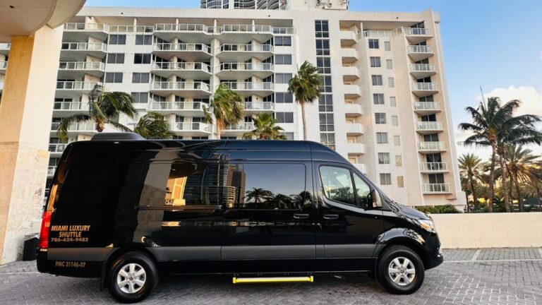 Ft. Lauderdale Airport Shuttle To Miami Port/hotel Van14pax Transportation Details