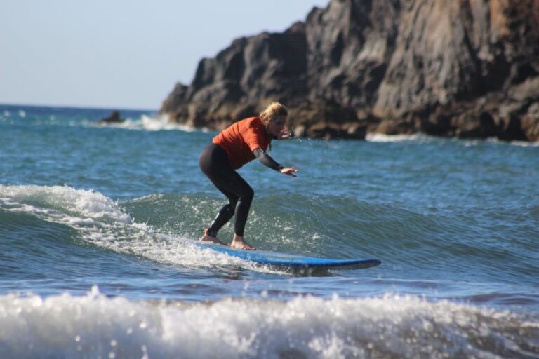 Funchal: Madeira Island Group Surf Lesson Overview Of The Surf Lesson