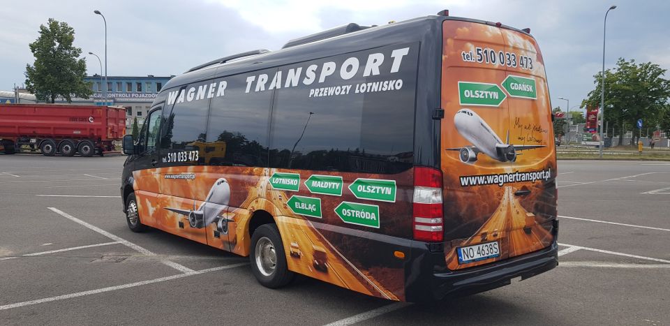 Gdańsk Airport: Bus Transfer To/From Olsztyn - Pricing and Duration