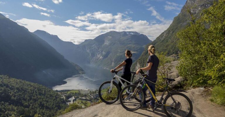 Geiranger Fjord: Downhill Self Guided Bike Tour Overview Of The Bike Tour