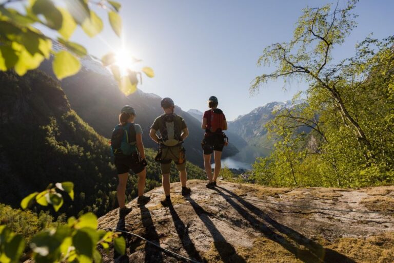 Geiranger: Rappelling Tour With Epic View Overview Of The Rappelling Tour