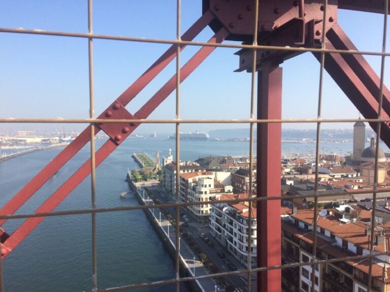 Getxo: Hanging Or Bizkaia Bridge Tour With Walking & Pintxos Tour Overview