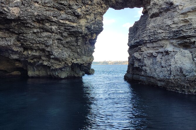 Gozo: 20 Minute Comino Cave Tour + Blue Lagoon Drop Off Inclusions