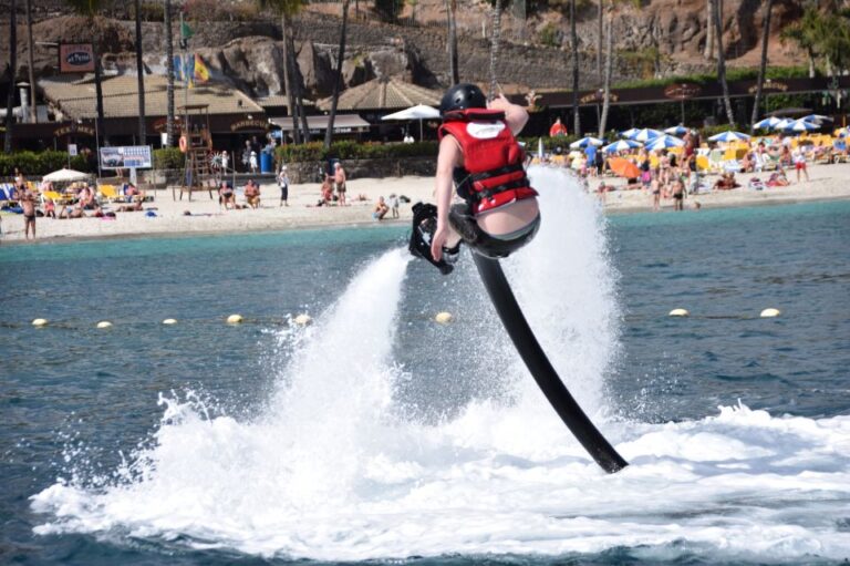 Gran Canaria: Flyboard Session At Anfi Beach Activity Overview