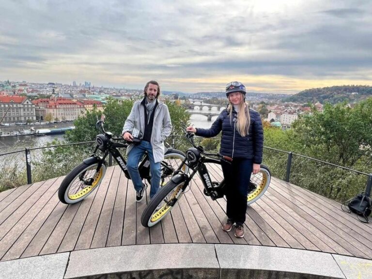 Grand City Tour Of Prague On Stylish Retro Styled E Bike Tour Overview