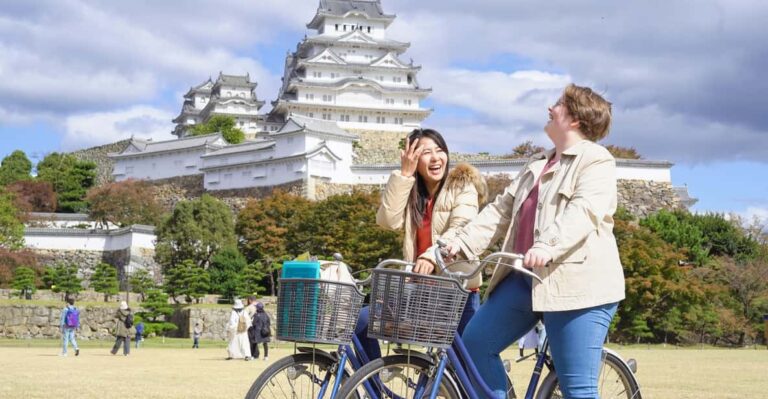 Half Day Himeji Castle Town Bike Tour With Lunch Tour Overview And Details