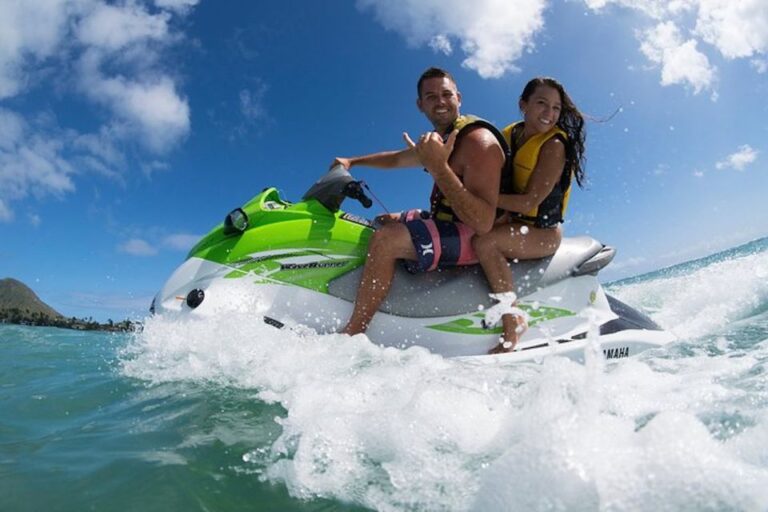 Hawaii Kai: Maunalua Bay Jet Ski Ride Activity Details