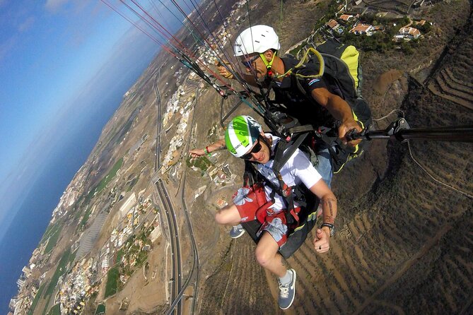 Hello! Paragliding Tandem Flight In Tenerife Inclusions And Equipment