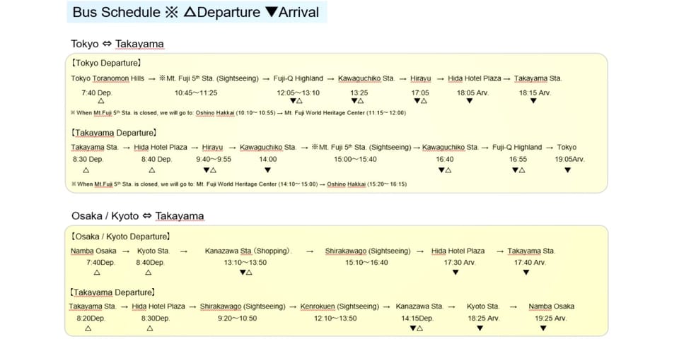 Heritage Bus From Takayama to Tokyo Review - Overview and Pricing