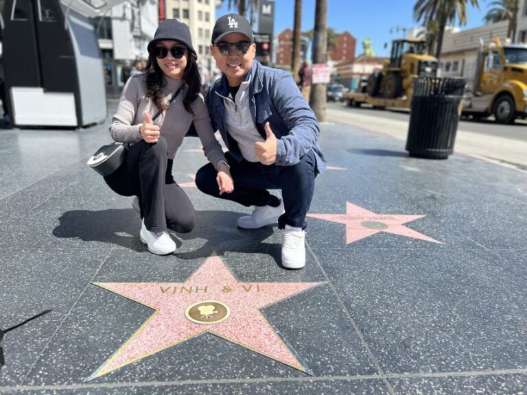 Hollywood: Get Your Own Star On The Walk Of Fame Experience Experience Overview