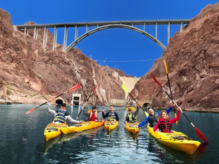 Hoover Dam Kayak Tour & Hike Shuttle From Las Vegas Activity Overview