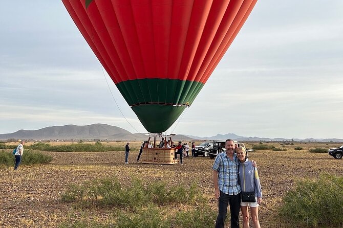 Hot Air Balloon Flight in the Desert With Camel Ride - Overview of the Experience