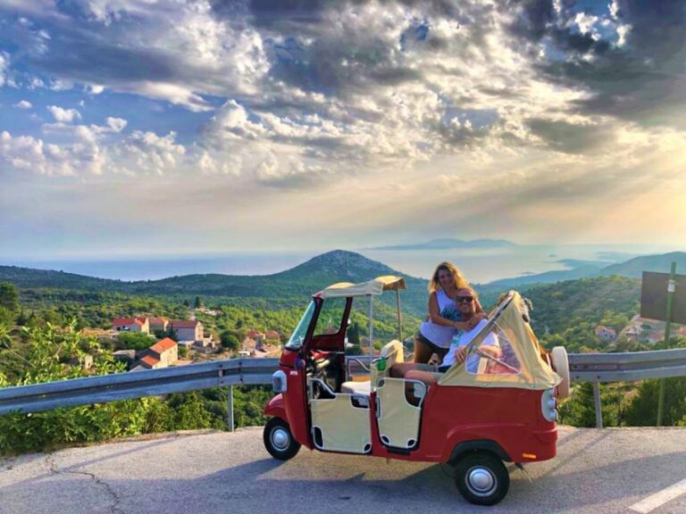 Hvar: Tuk Tuk Island Tour Tour Overview