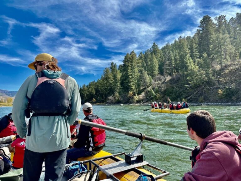 Jackson: Snake River Scenic Raft Float Tour With Teton Views Tour Overview