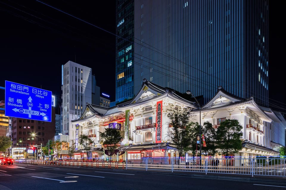 Japanese Traditional Performing Kabuki & Ginza Walking Tour - Tour Overview