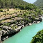 Kayaking In The Vjosa River, Albania Kayak Permet, Gjirokaster (arg) Overview Of The Vjosa River