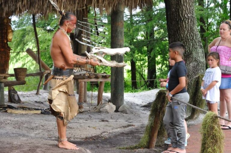 Kissimmee: Jororo Native Village Alligator History Show Experience Overview