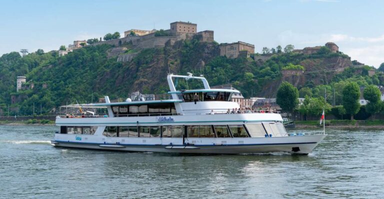 Koblenz: Old Town Sightseeing Cruise Along The Rhine Overview Of The Cruise