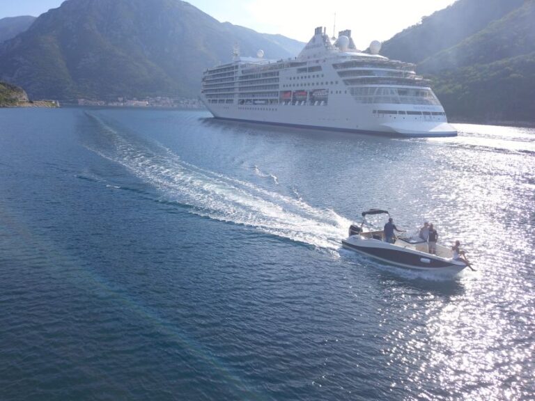 Kotor: Private Speed Boat Tour To Blue Cave With Swim Time Tour Overview