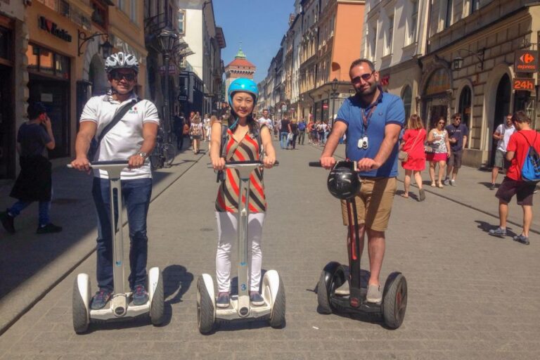 Krakow: 2–hour Old Town Segway Tour Tour Overview And Details