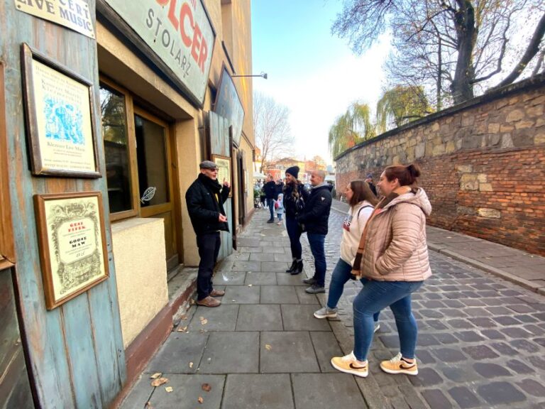 Krakow: 2h Kazimierz (jewish Quarter) Walking Tour Tour Overview And Details