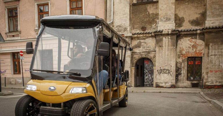 Krakow City Guided Tour By Electric Golf Cart Tour Overview