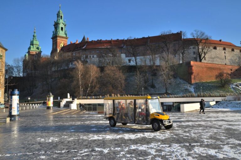 Krakow: City Sightseeing Tour By Electric Golf Cart Tour Overview