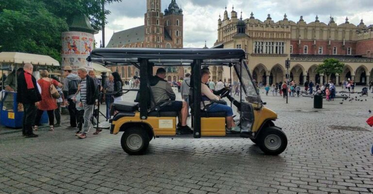 Krakow: Group Electric Golf Cart Tour Of The Old Town Tour Overview