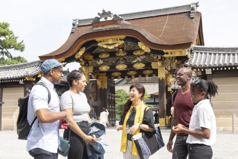 Kyoto: Nijo Jo Castle And Ninomaru Palace Guided Tour Tour Overview