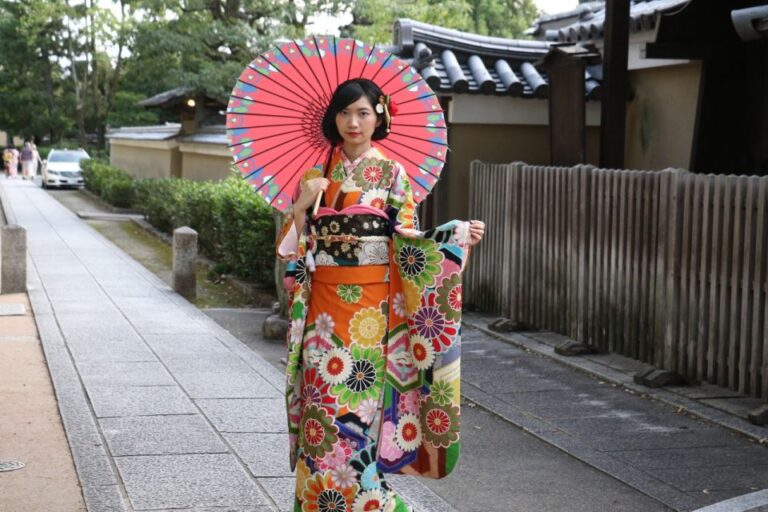 Kyoto: Traditional Kimono Rental With Seasonal Kimono Overview Of Kimono Rental Service