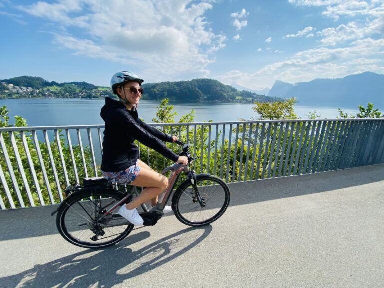 Lake Lucerne Peninsula E Bike Tour Tour Overview