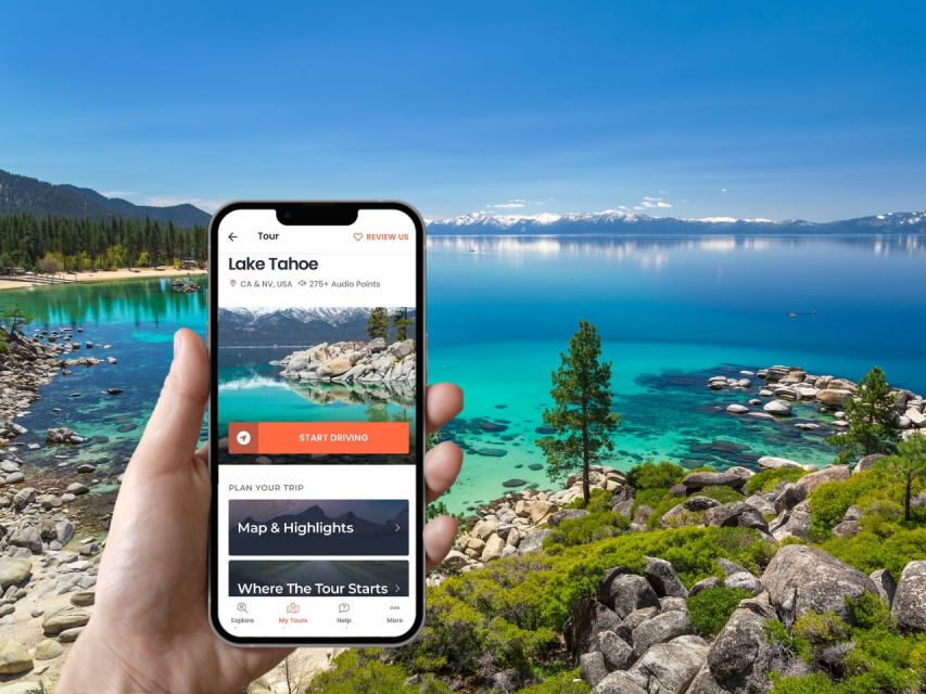 Lake Tahoe: Self-Guided Audio Driving Tour - Overview of Lake Tahoe