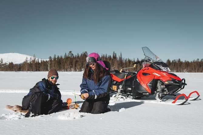 Lappish Lunch Break Snowmobiling, Ice Fishing, And Tasty Food Overview And Background