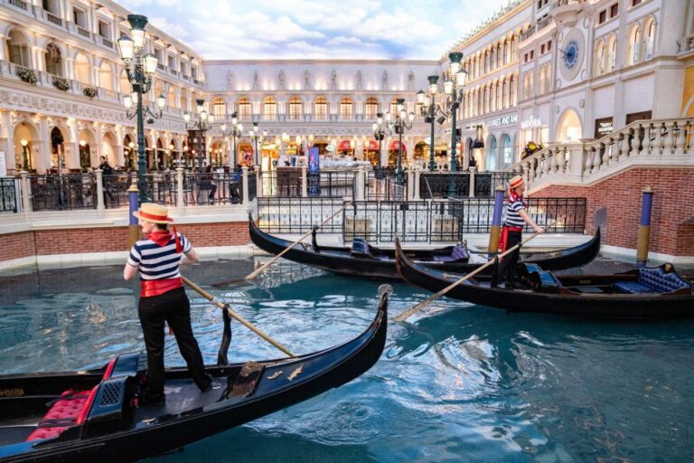 Las Vegas: Entry To Madame Tussauds With A Gondola Cruise Ticket Details And Inclusions