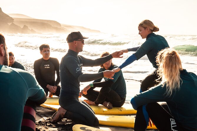 Learn To Surf On The Endless Beaches In Southern Fuerteventura Overview Of Surf Lessons