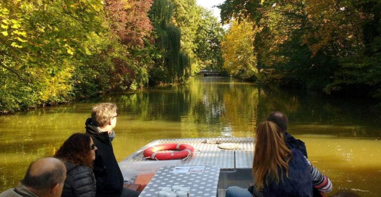 Leipzig: City History Canal Sightseeing Tour On A Motorboat Tour Overview