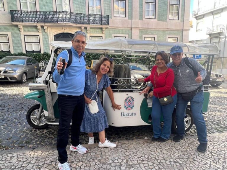 Lisbon Downtown & Belém: Private Tour On A Tuk Tuk Tour Overview